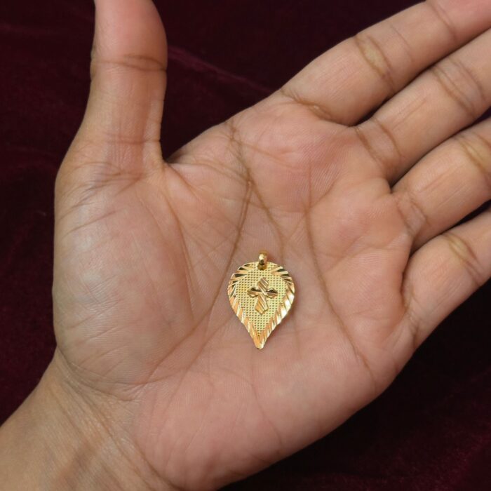 CHRISTIAN THALI LEAF INSIDE CHRIST(CL002)