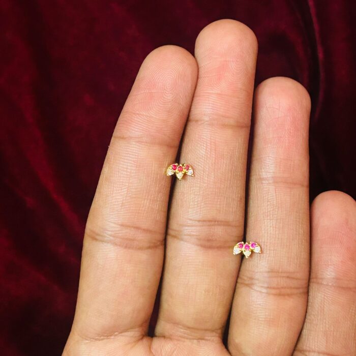 DIAMOND REPLICA STUD/ NOSE PIN/ SECOND STUD  (STD020)