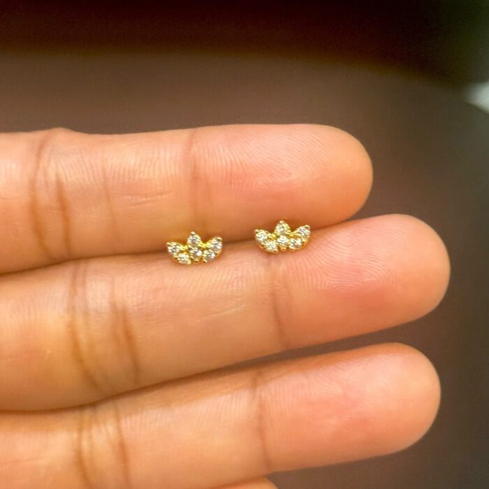 DIAMOND REPLICA STUD/ NOSE PIN/ SECOND STUD  (STD020)