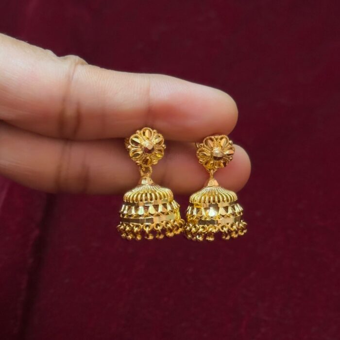 PREMIUM GOLD PLATED JHUMKHA (JK002)