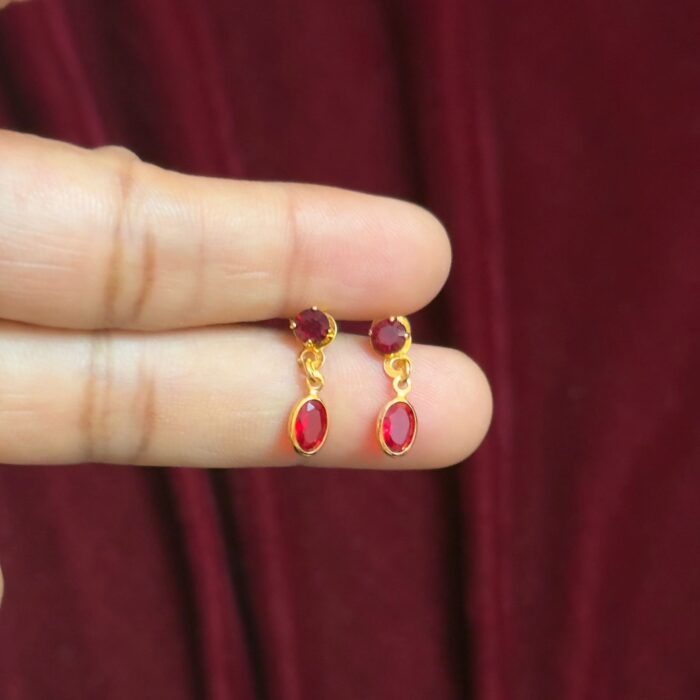 KIDS SEMI PRECIOUS SUFI EARRINGS KD008