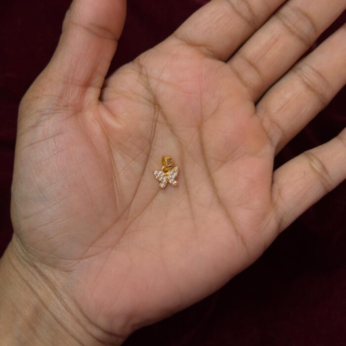 DIAMOND REPLICA  BUTTERFLY PENDANT (DRL004)