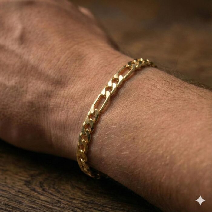 GOLD PLATED MEN BRACELET (MB001)