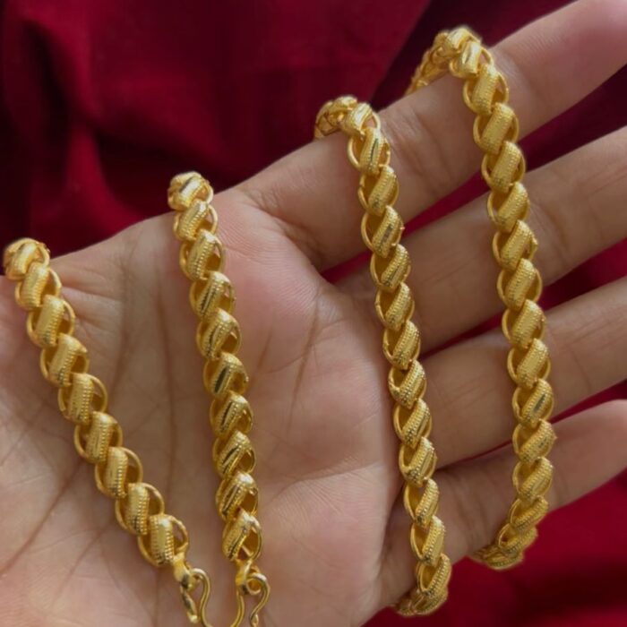 24 INCH  Lotus Chain ( CH8P002)