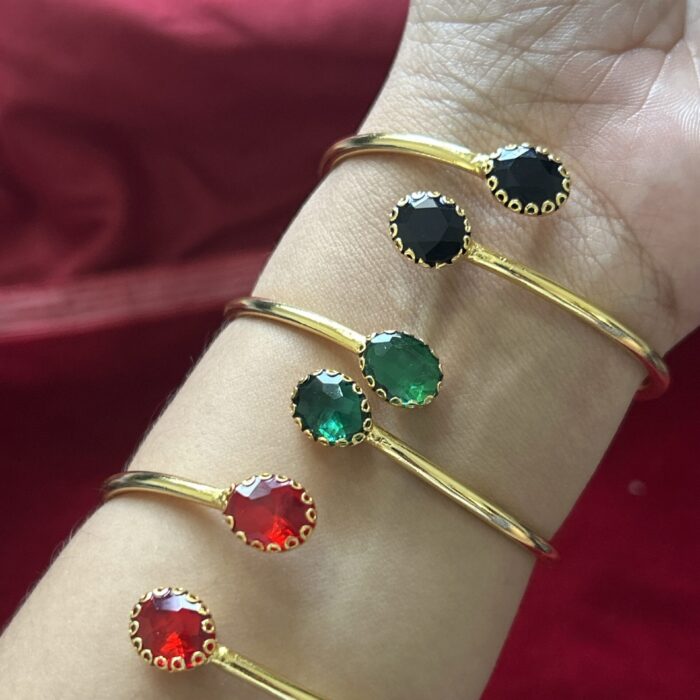 ADJUSTABLE BANGLE PREMIUM SUFI OVAL (AB004) KIZA