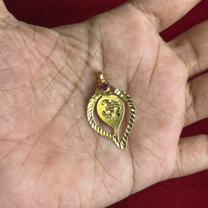 PINK STONE OHM THALI(HT018)