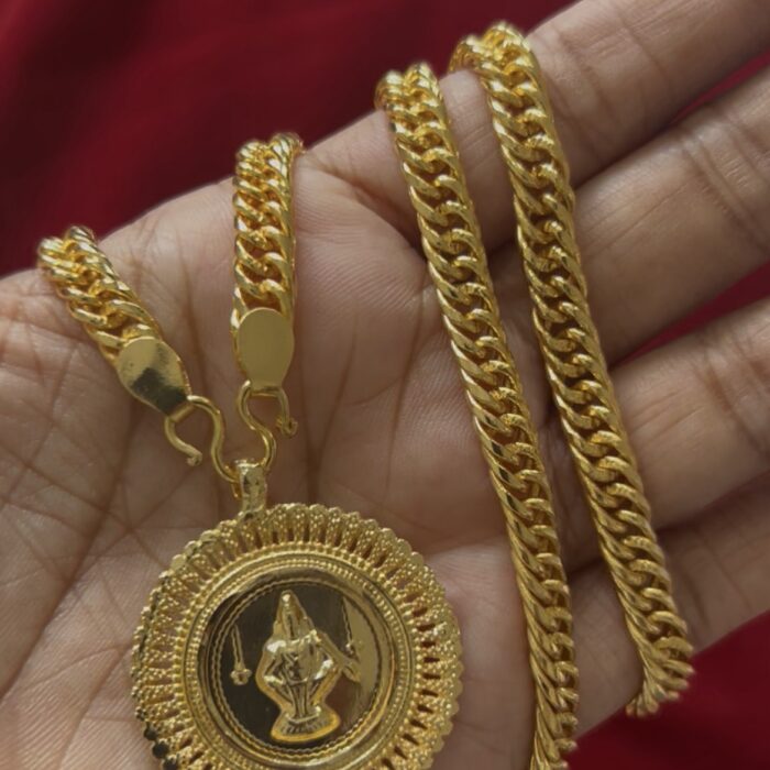 3D AYYAPPAN WITH GANGULY CHAIN  (HG8P006)