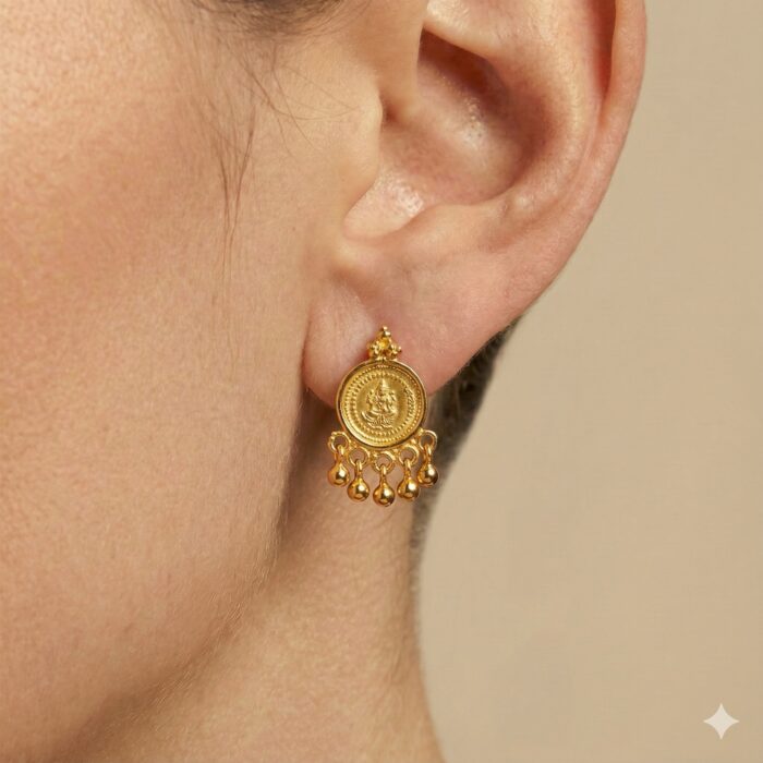 Gold Plated Lakshmi Coin  (GSTD004)