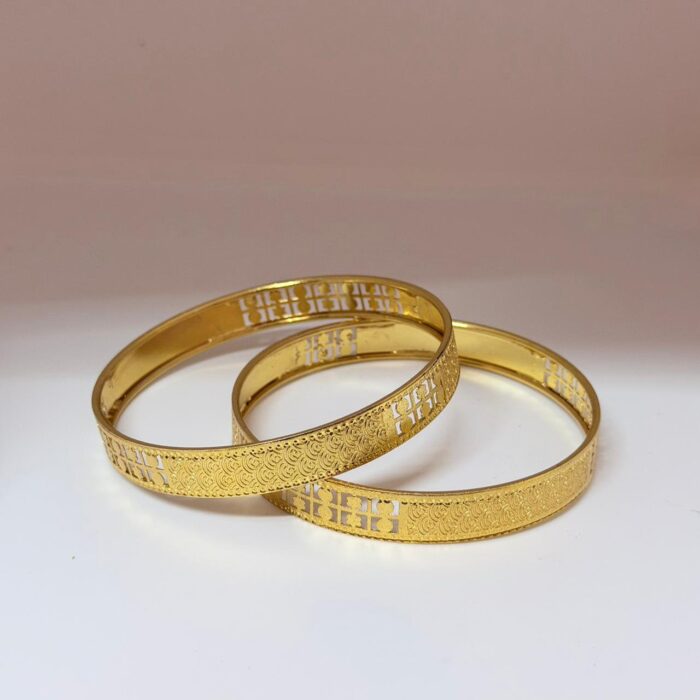 GOLD PLATED BIG RANI BANGLE(BA025)