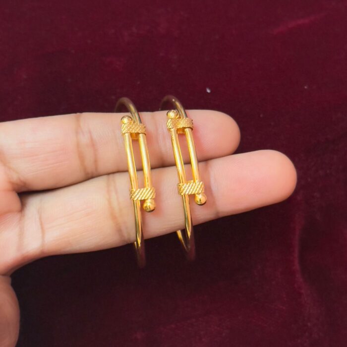 KIDS GOLD PLATED TOE BANGLE (KD018)