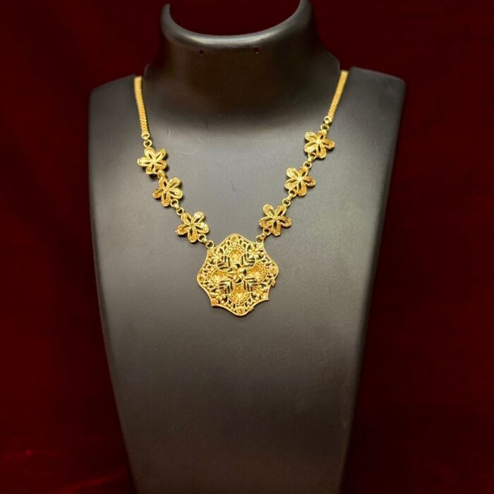 Turkish Heritage Premium Gold-Plated Bridal Neckpiece TRK002