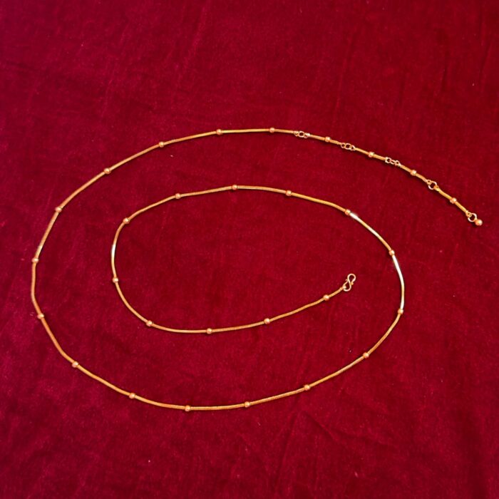 PREMIUM GOLD PLATED HIP CHAIN THICK BALLS (HIP008)