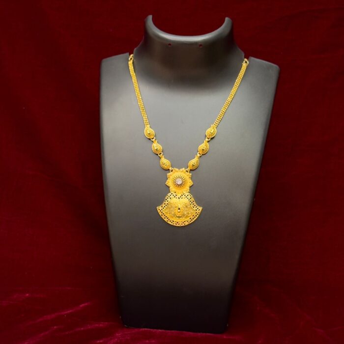 Turkish Heritage Premium Gold-Plated Bridal Neckpiece TRK004
