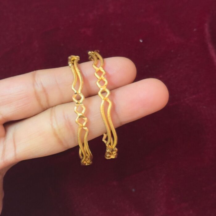 KIDS GOLD PLATE BANGLE SREELAYAM (KD021)