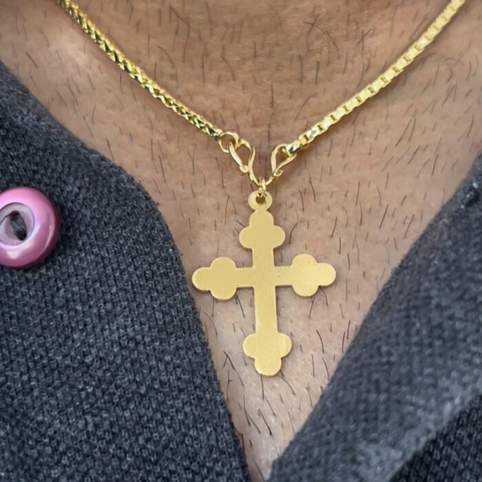 THANTHONNI(18 INCHE CHAIN WITH CROSS)