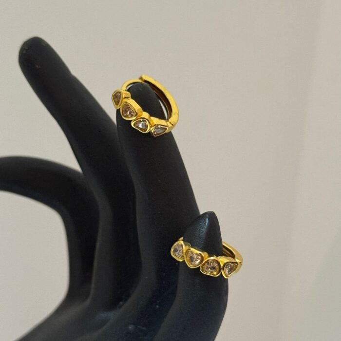 DIAMOND REPLICA RING STUD (STD036)