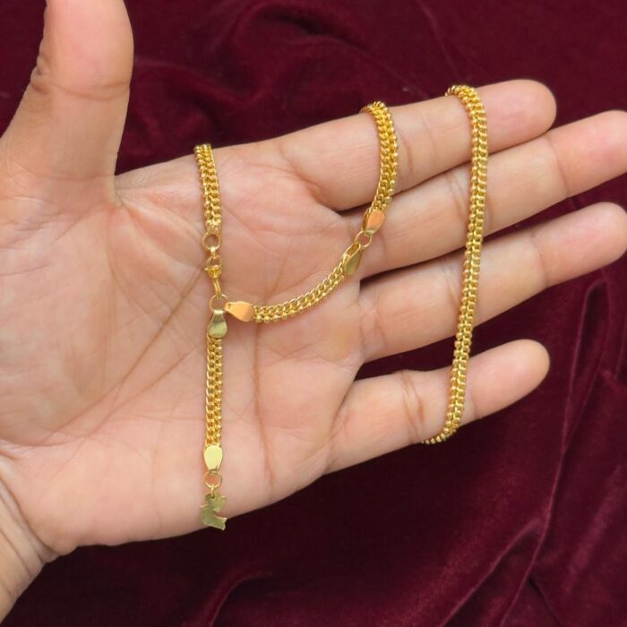 KIDS  MUTHARANJANAM THIN HIP CHAIN(KD048) 15 - 17 INCHS