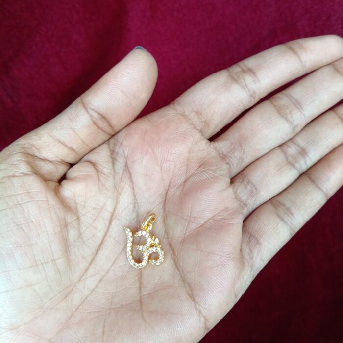 UNISEX DAIMOND REPLICA OHM THALI (HT033)