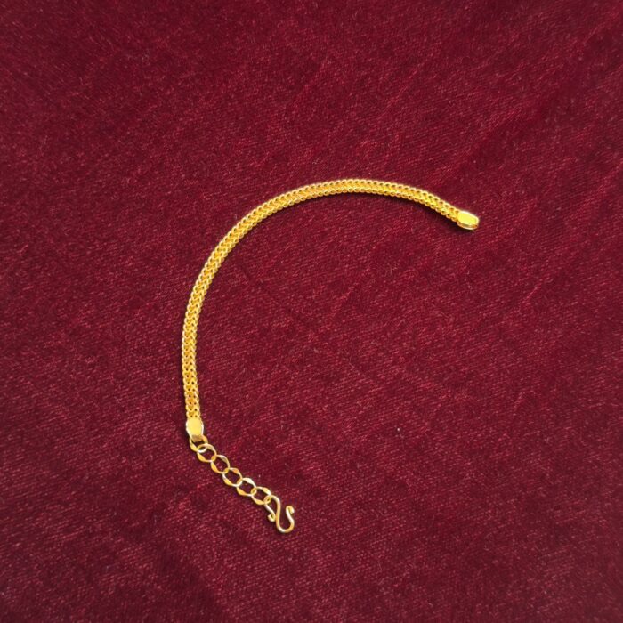 KIDS GOLD PLATED SNAKE ARROW BRACLET (KD055)