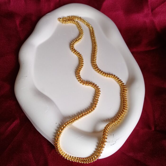 24 INCH  ULTRA PREMIUM GOLD PLATED CHAIN (UPC805)