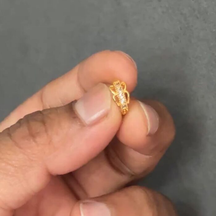 DIAMOND REPLICA AD NOSE RING / SECOND STUD (STD030)