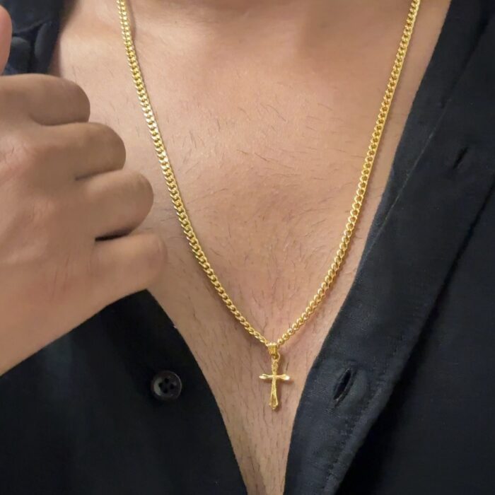 GEORGE (24 INCH-CHAIN WITH CROSS)