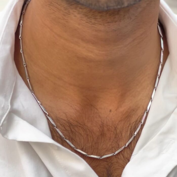 ANTI TURNISH SILVER STAINLESS CHAIN (AT006)