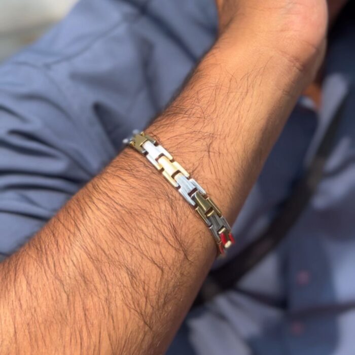 ANTI TURNISH SILVER STAINLESS BRACLET (AT004)