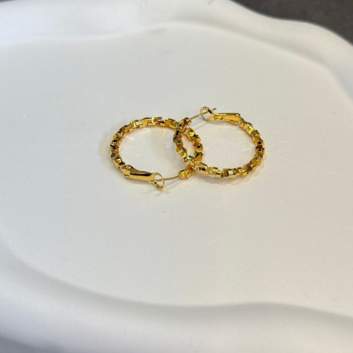 GOLD PLATED RING STUD (RS003)