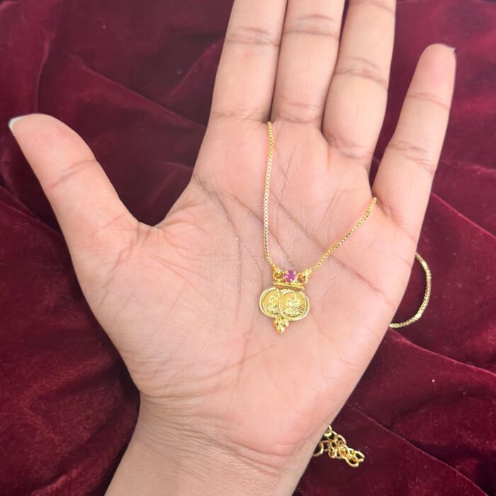 (TC026) GOLD PLATED 2 KASHI NECKLACE