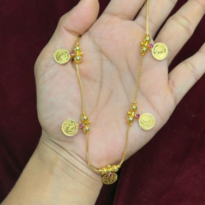 (TC028) GOLD PLATED DISTANT KASHI NECKLACE