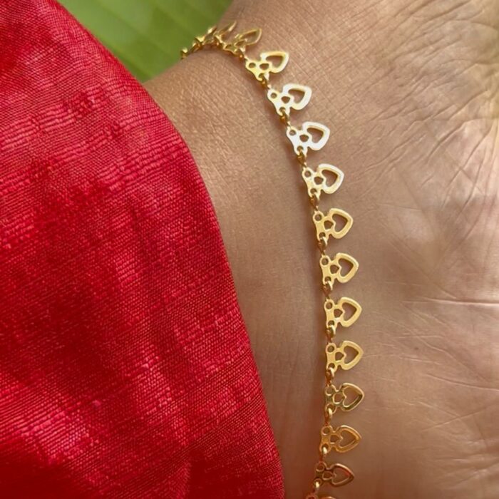 ANKLET  FULL HEART  (ANK037)