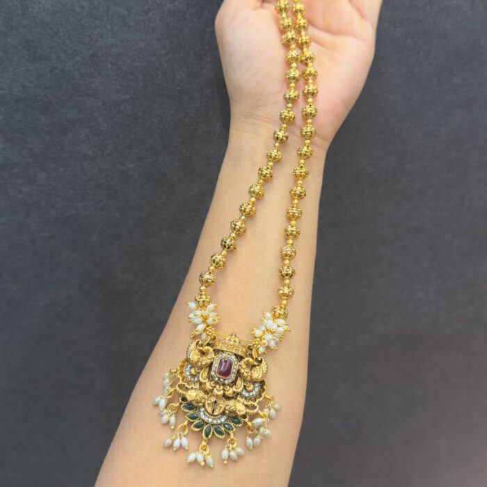ATQ15 ANTIQUE RICE BEAD MINI HARAM