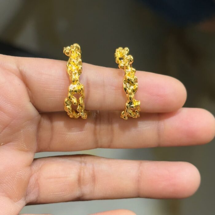 GOLD PLATED RING STUD (RS002)
