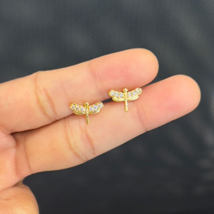 DIAMOND REPLICA BUTTERFLY STUD/NOSE PIN (STD049)