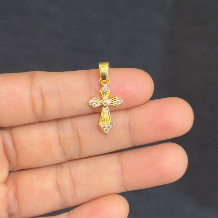 CROSS SIMPLE AD STONE CROSS (CL024)
