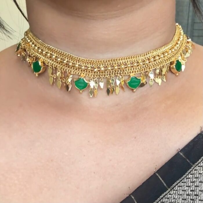 (TC043) GOLD PLATED PALAKKA ELAKKATHALI