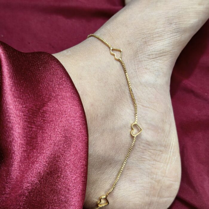 ANKLET 1 LINE LOVE ANKLET (ANK046)