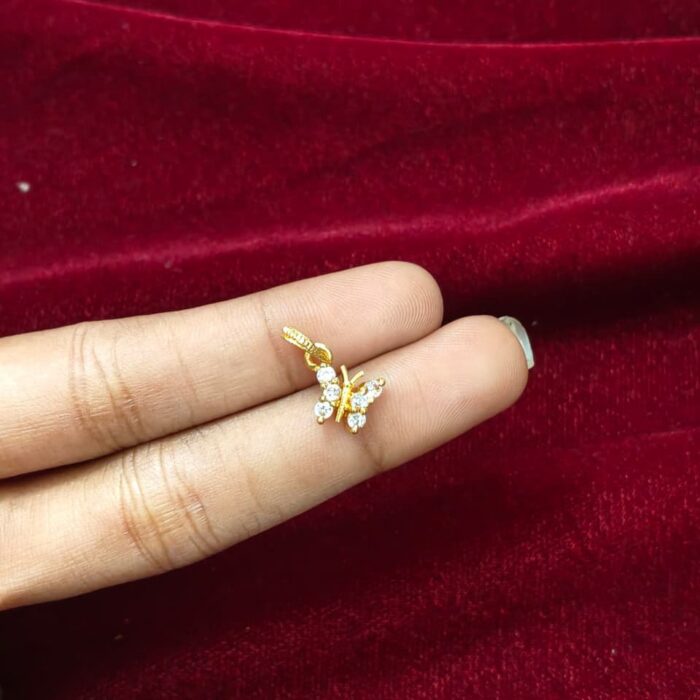DIAMOND REPLICA BUTTERFLY PENDANT (DRL029)