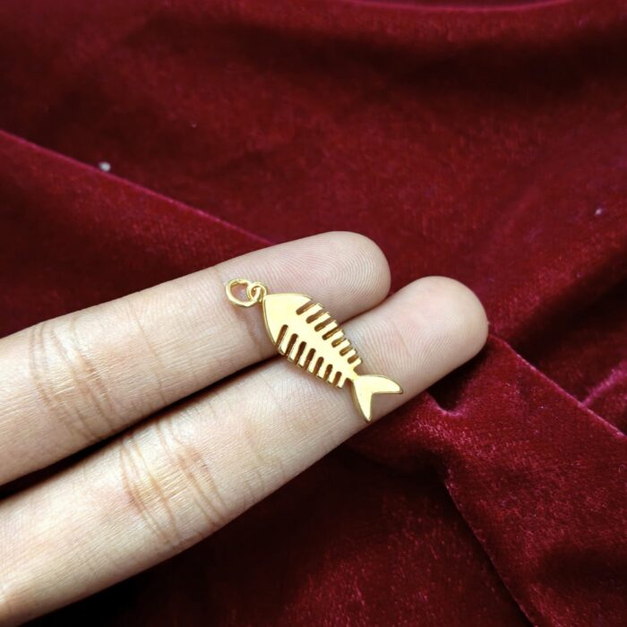 NIL031 GOLD PLATED FISH PENDENT