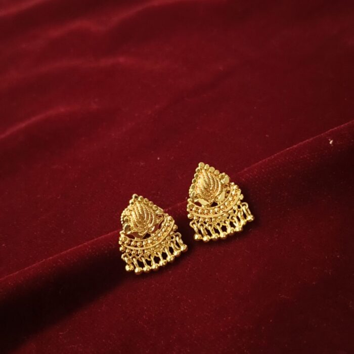 (GSTD018) GOLD PLATED GOLD STUD