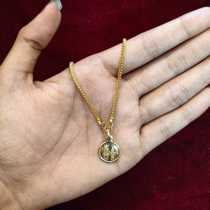 15 INCHES KIDS CHAIN WITH MUTHAPPAN LOCKET