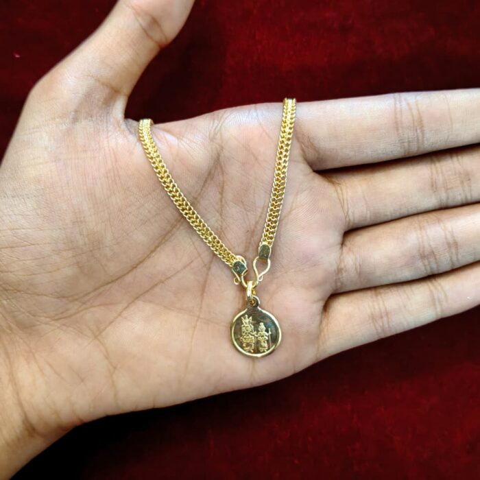 15 INCHES KIDS CHAIN WITH MUTHAPPAN LOCKET